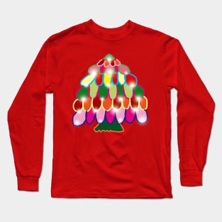 Christmas tree vintage Long Sleeve T-Shirt